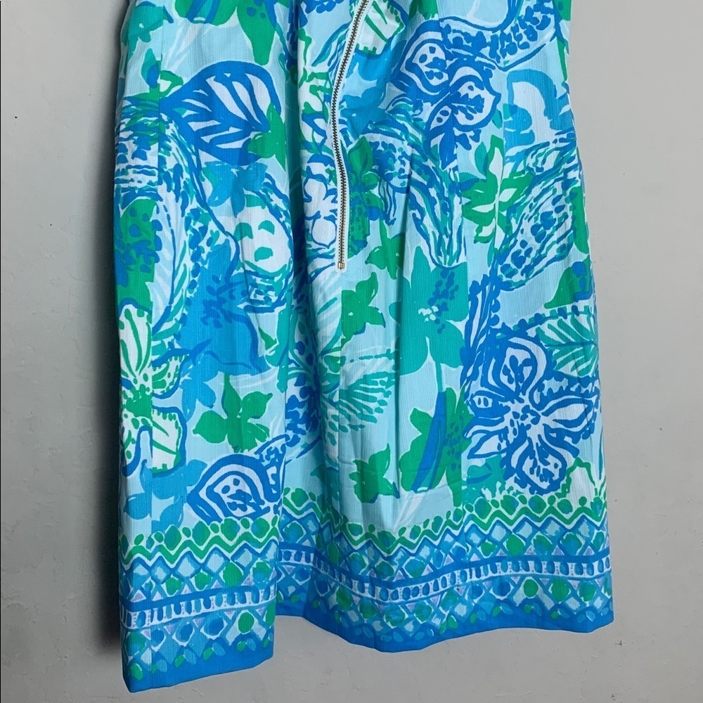 Lilly Pulitzer Shelli Stretch Shift Boom Croc A Loca $168 Size 6 - Picture 7 of 8